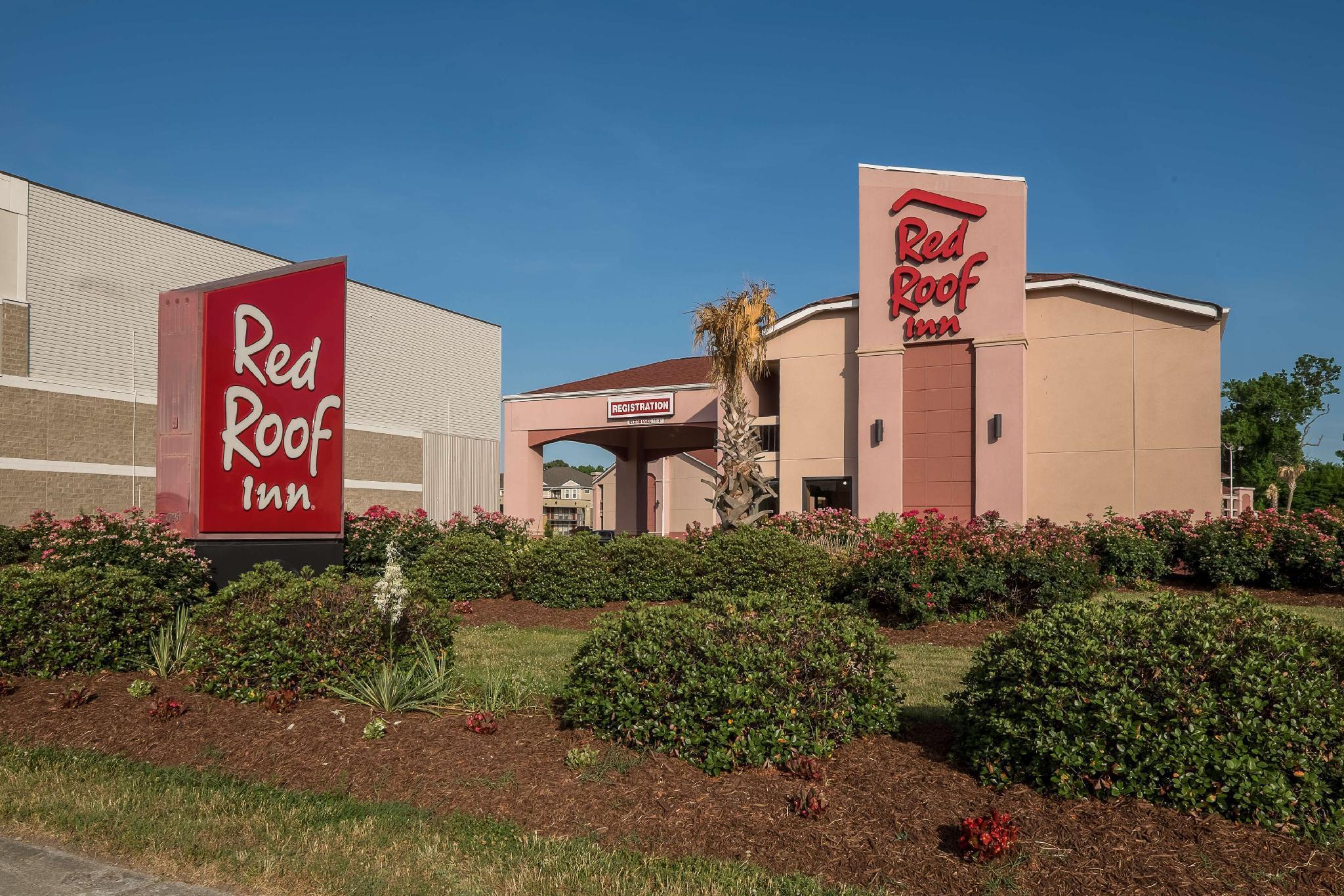 Red Roof Inn Virginia Beach-Norfolk Airport Bagian luar foto
