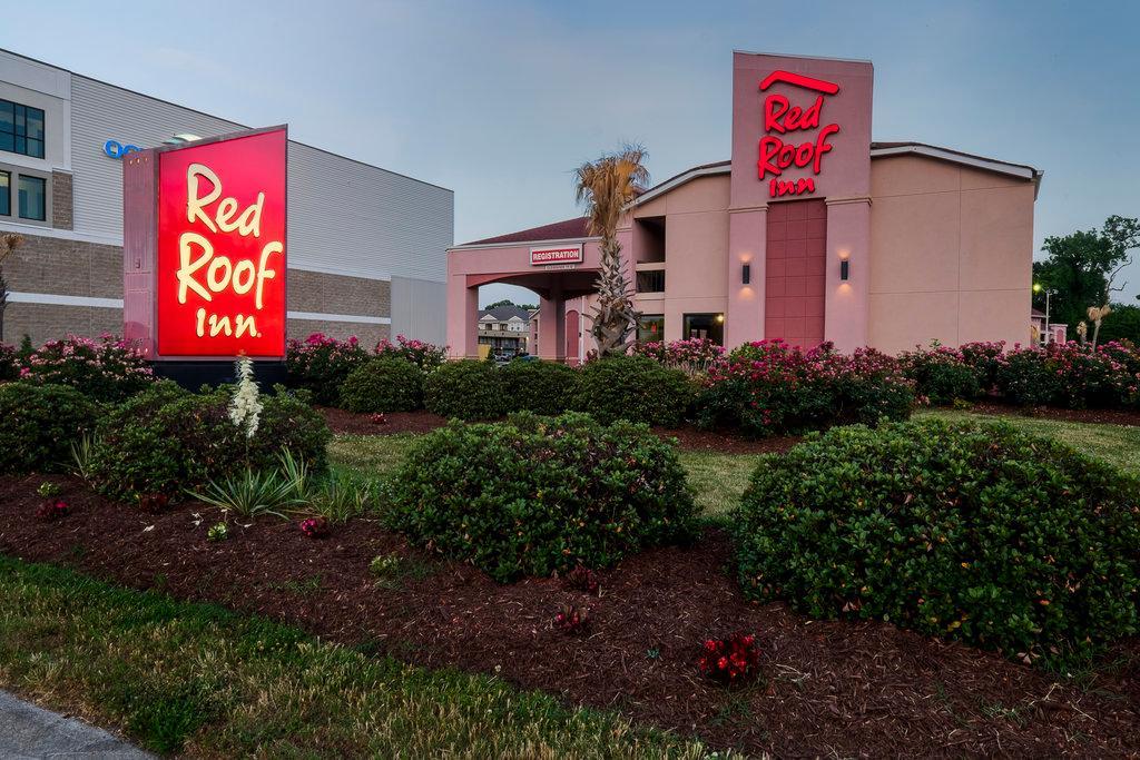 Red Roof Inn Virginia Beach-Norfolk Airport Bagian luar foto