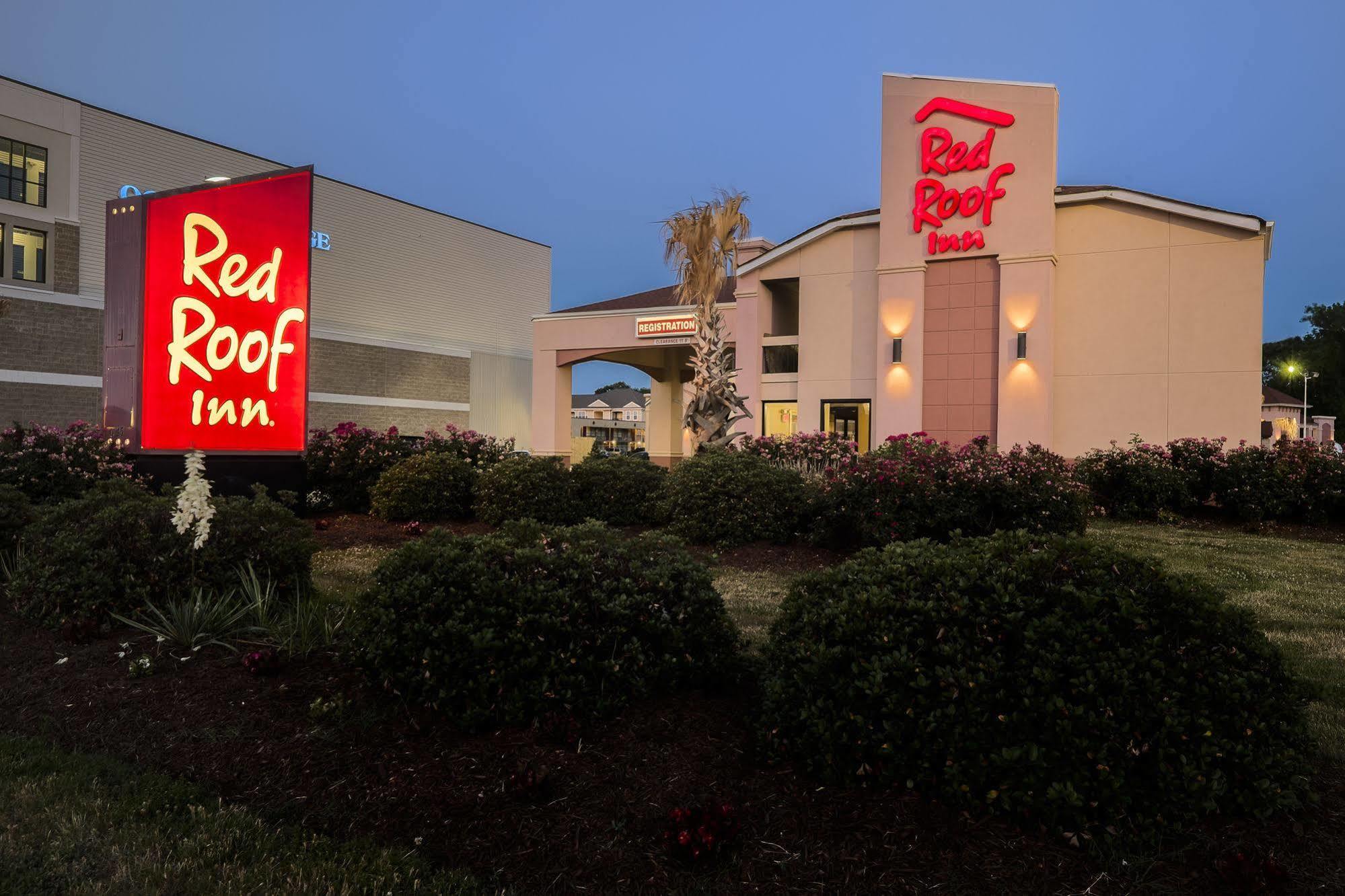 Red Roof Inn Virginia Beach-Norfolk Airport Bagian luar foto