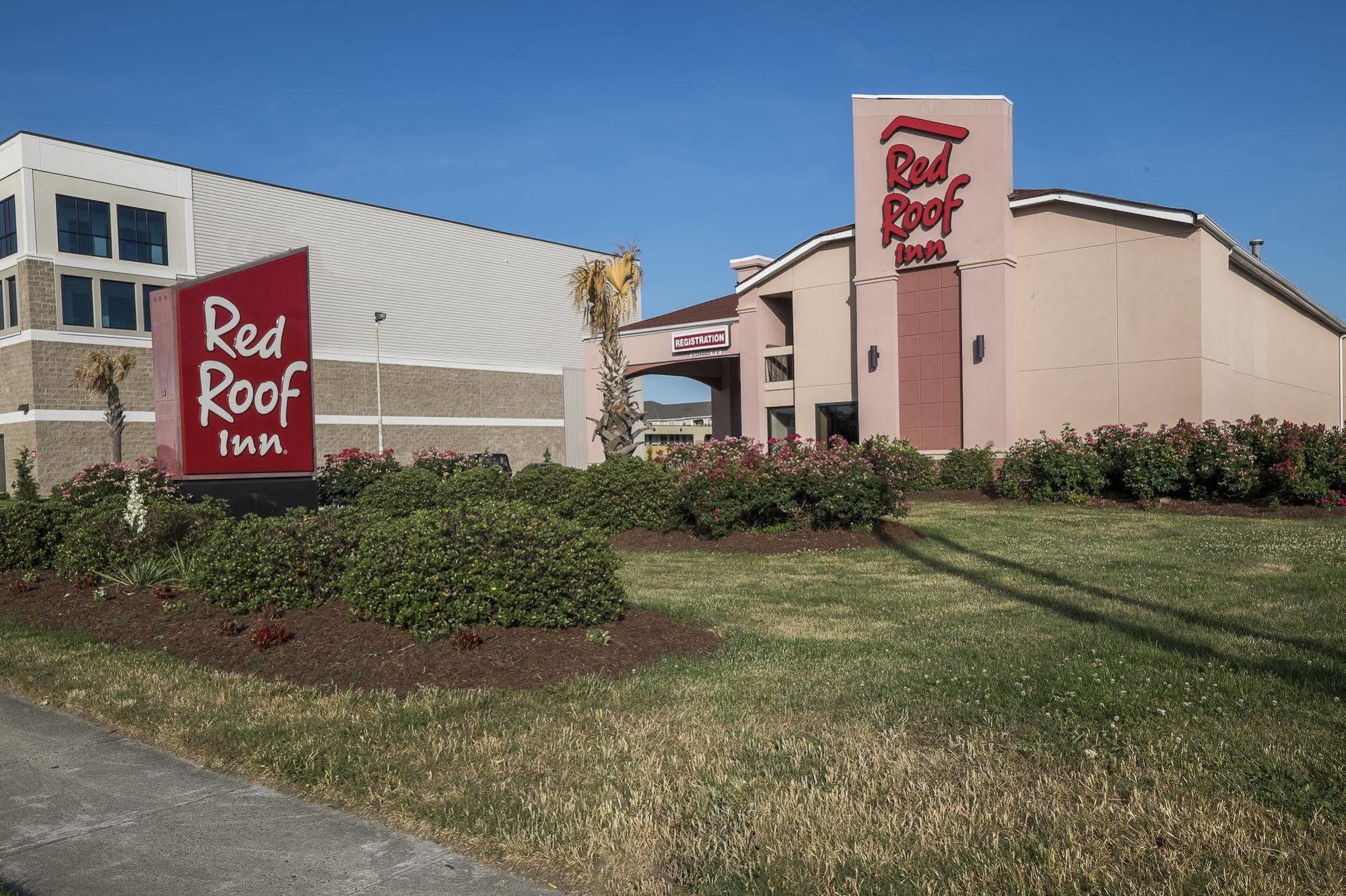Red Roof Inn Virginia Beach-Norfolk Airport Bagian luar foto